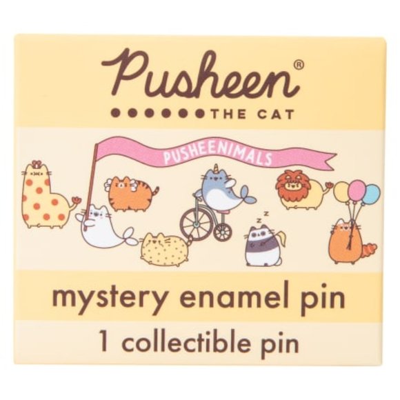 Pusheen The Cat Mystery Enamel Pin Pusheenimals Collection - Picture 1 of 2